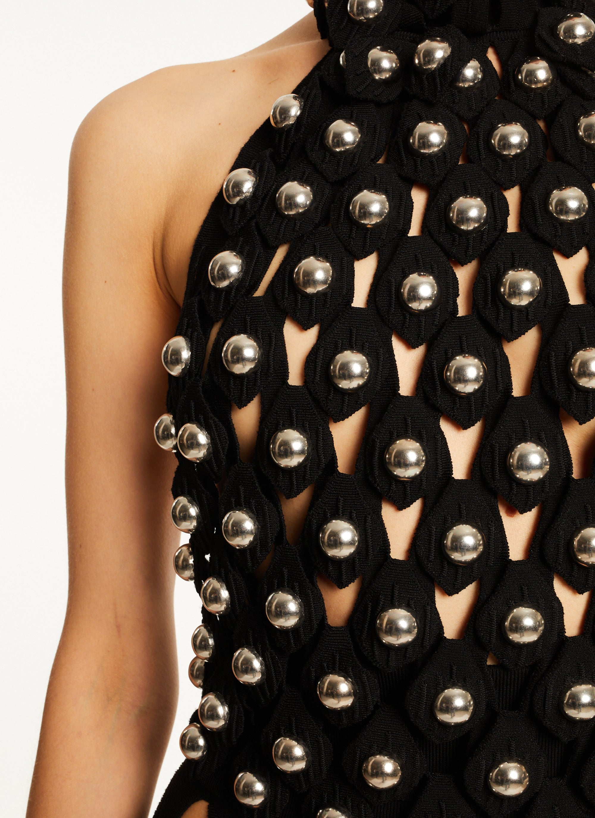 Robe longue sans manches - Noir Alaïa