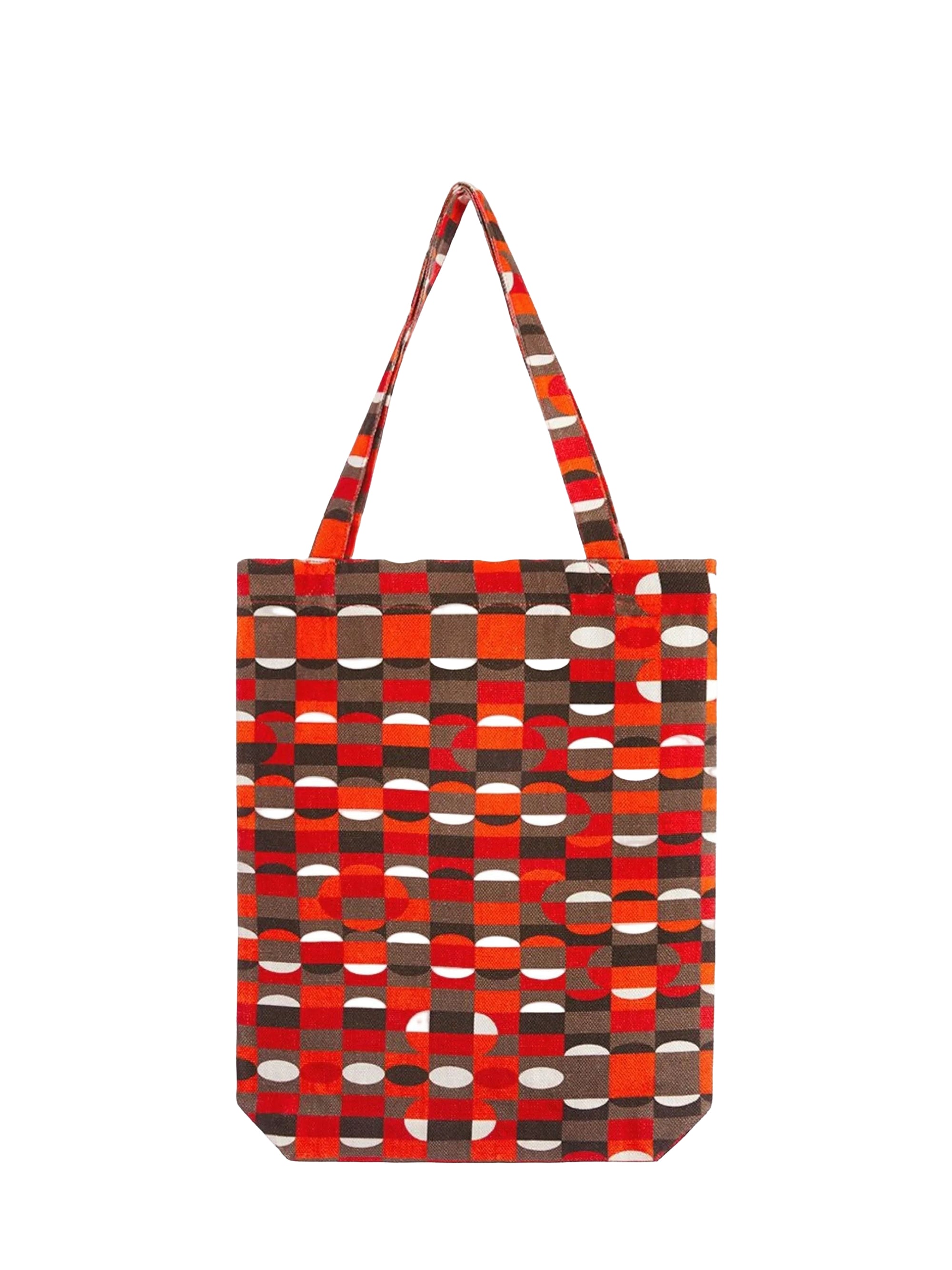 Totebag en lin - Rouge