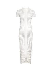 Sheer maxi dress - White