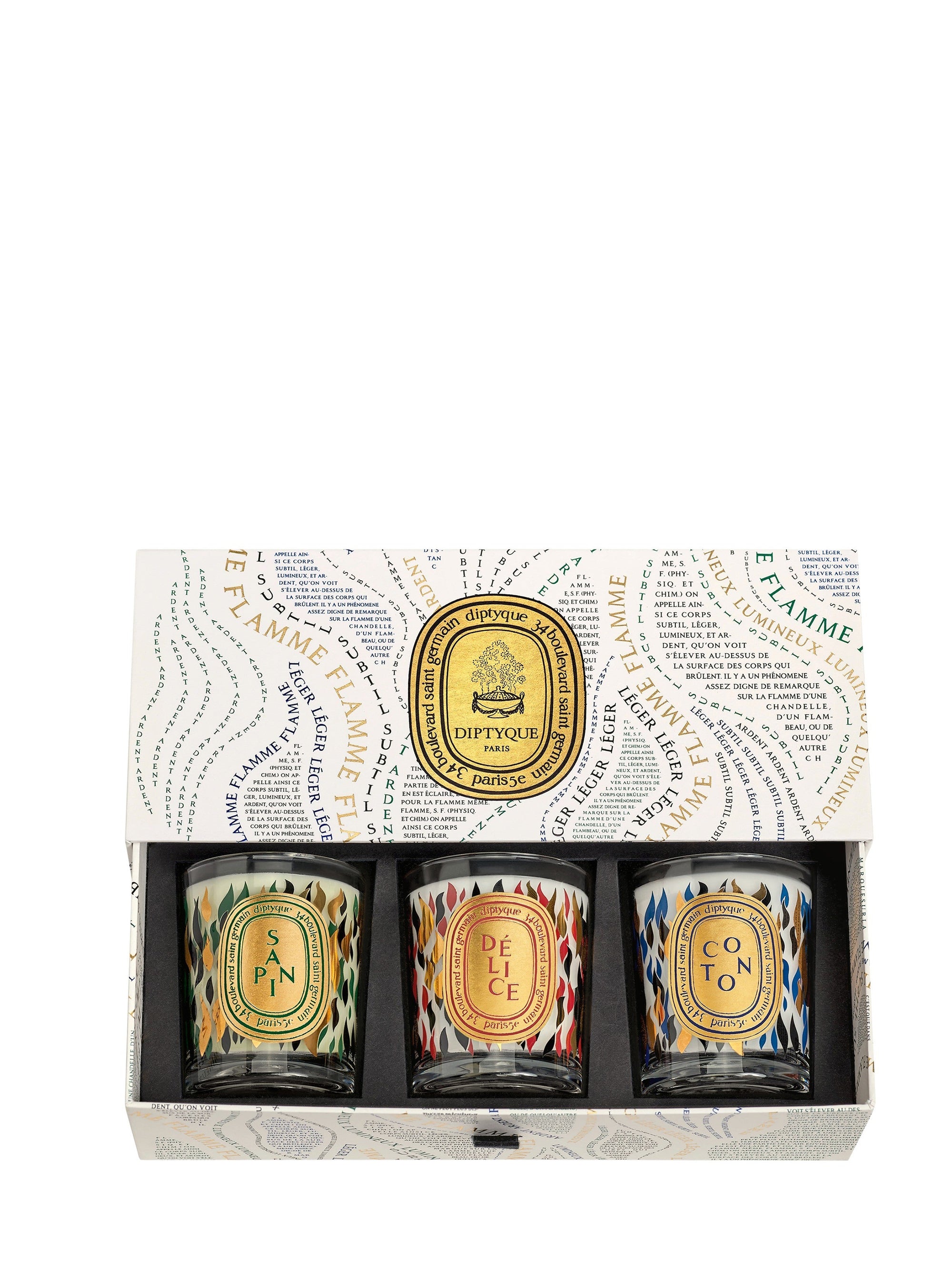Coffret 3 bougies 70G