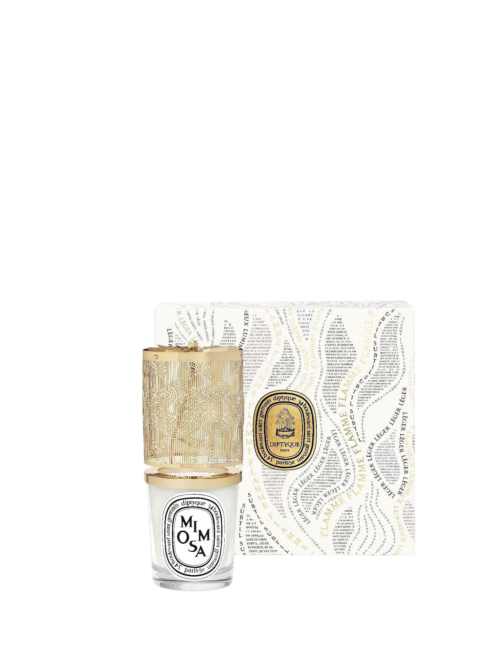 Lanterne pour bougie 190G - Or