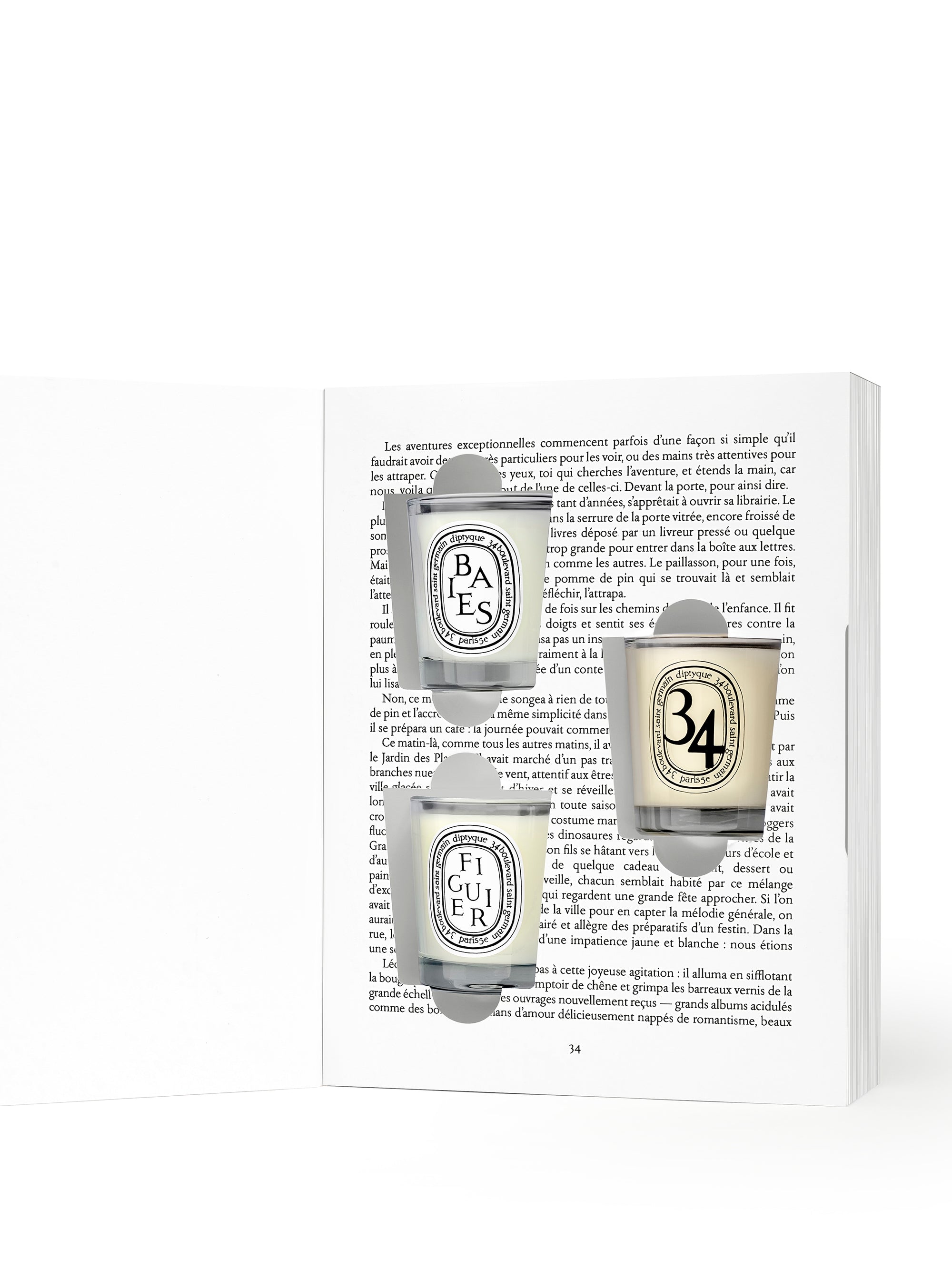 Coffret Surprise Book 3 bougies 35G