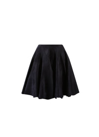 Jupe courte en velours - Nuit