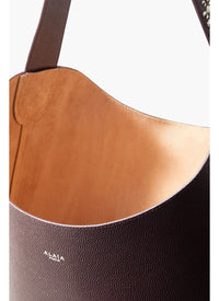 Sac Gail large en cuir - Almandite