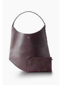 Sac Gail large en cuir - Almandite