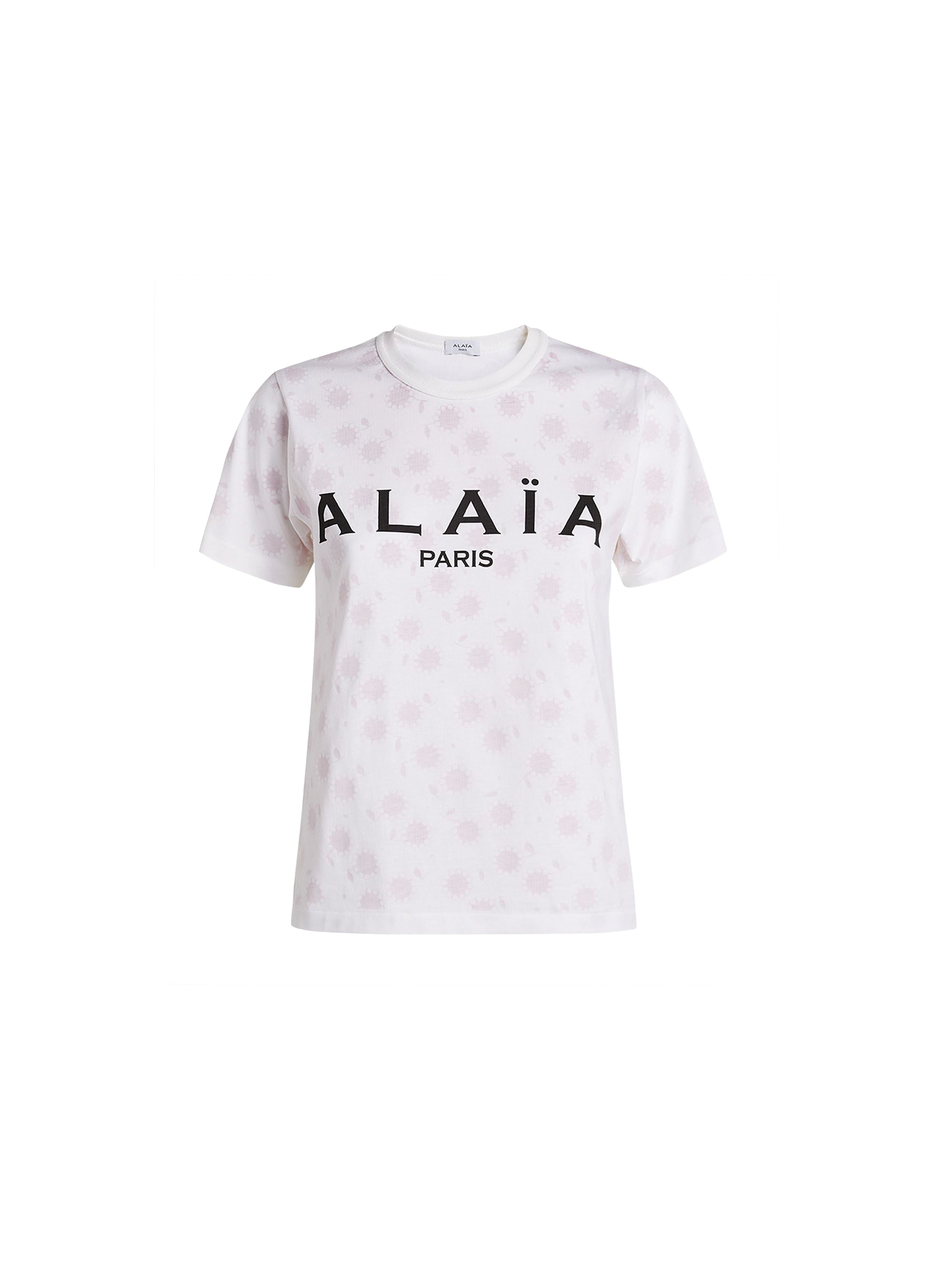 T-shirt Alaïa Paris - Blanc & Rouge
