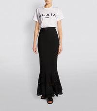 Alaïa Paris T-shirt - White & Red