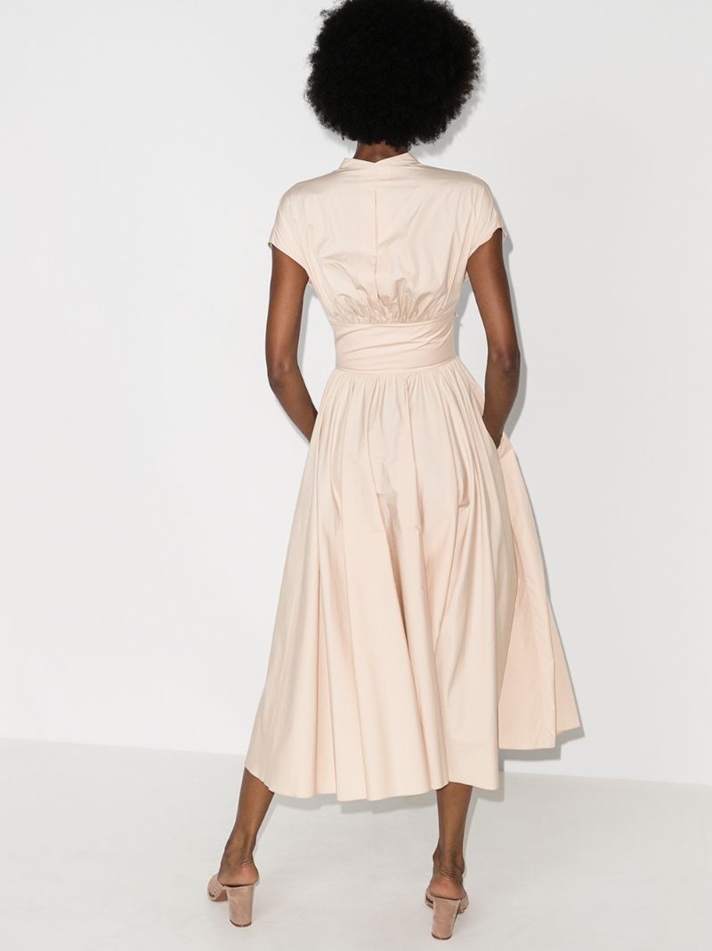 Robe midi - Vanille