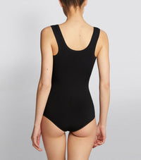 Strapless shorty bodysuit - Black