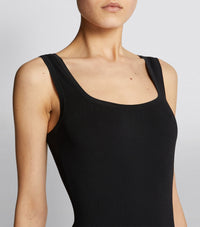 Strapless shorty bodysuit - Black