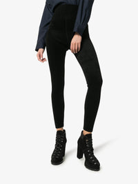 Legging en velours iconique - Noir