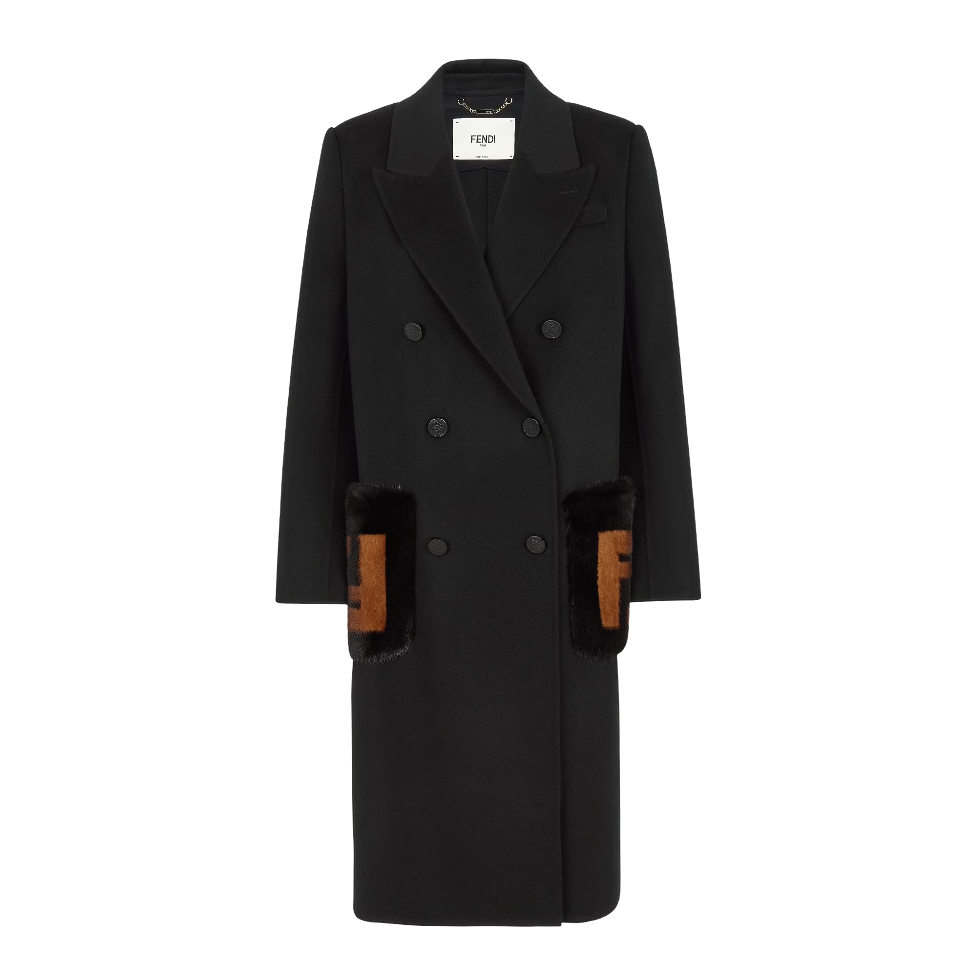 Manteau en laine - Noir