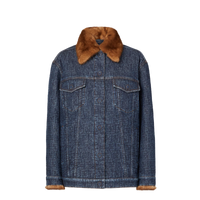 Blouson en denim FF - Bleu foncé