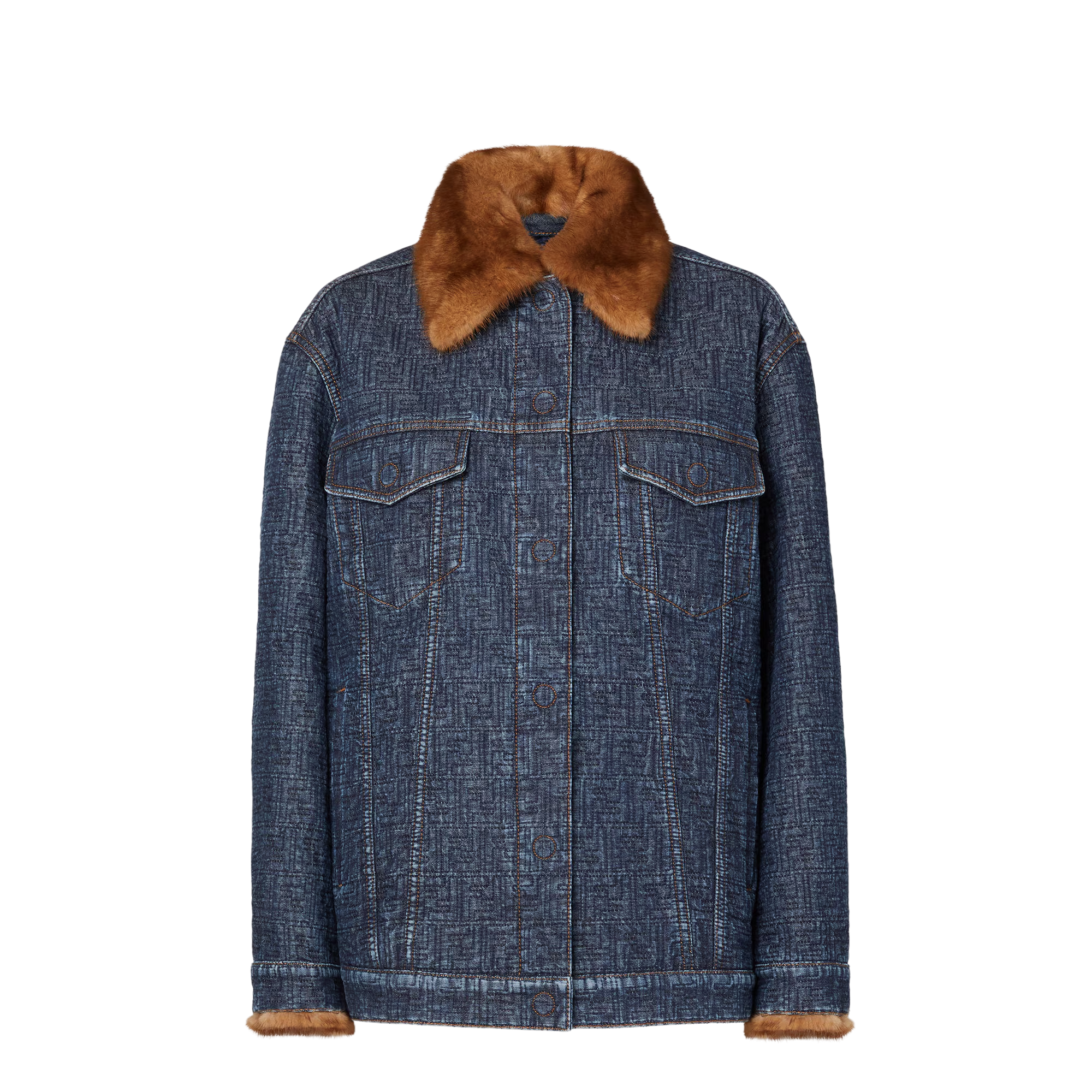 Blouson en denim FF - Bleu foncé
