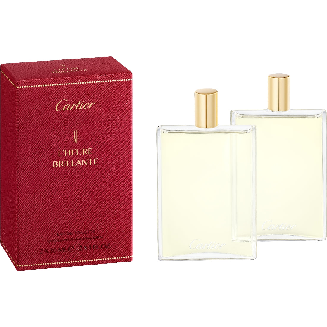 Recharges Eau de Toilette Les Heures de Parfum VI L'Heure Brillante 2x30ml