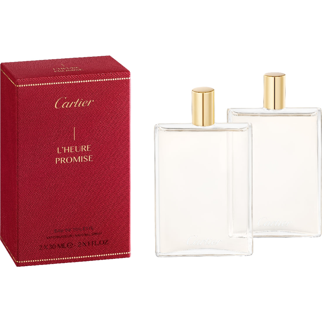 Recharges Eau de Toilette Les Heures de Parfum I L'Heure Promise 2x30ml