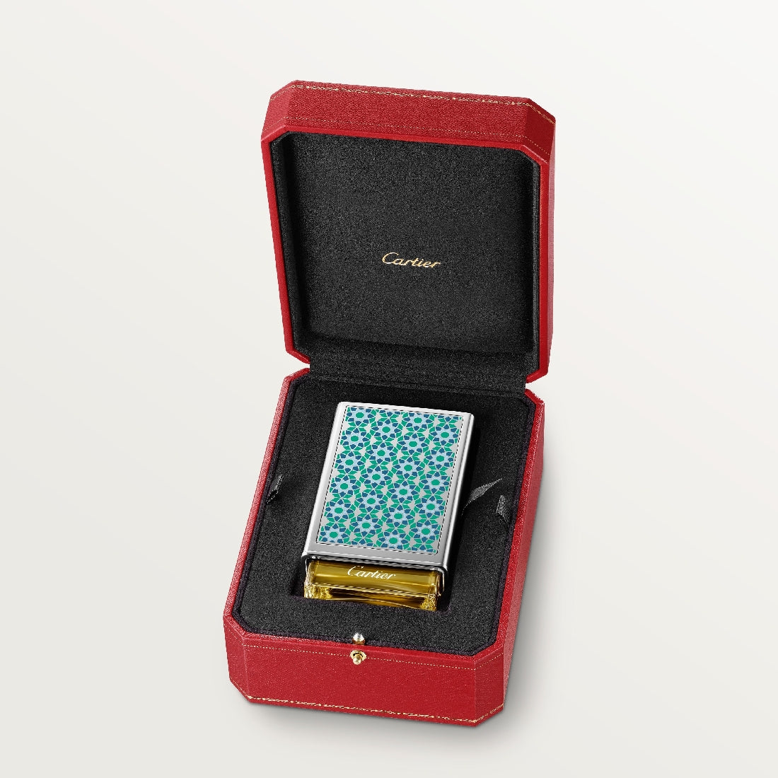 Coffret de Parfums Les Nécessaires de Cartier Boîtier Mosaïque et Parfum Oud & Santal 30ml