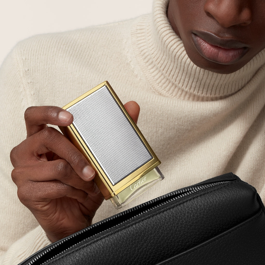 Boîtier Argenté Les Nécessaires de Cartier 30ml