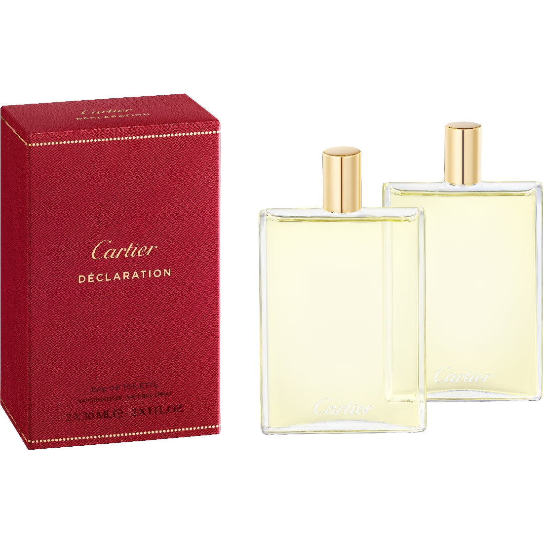 Déclaration Eau de Toilette Refills for Men 2x30 ml