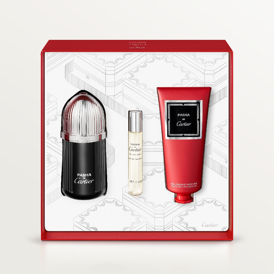 Coffret Eaux de Toilette Pasha de Cartier Édition Noire Homme 100ml