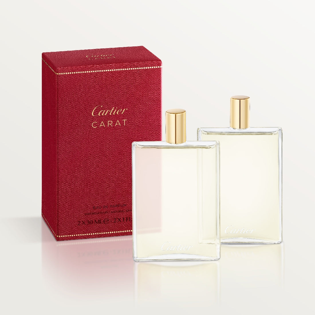 Recharges Eau de Parfum Cartier Carat 2x30ml