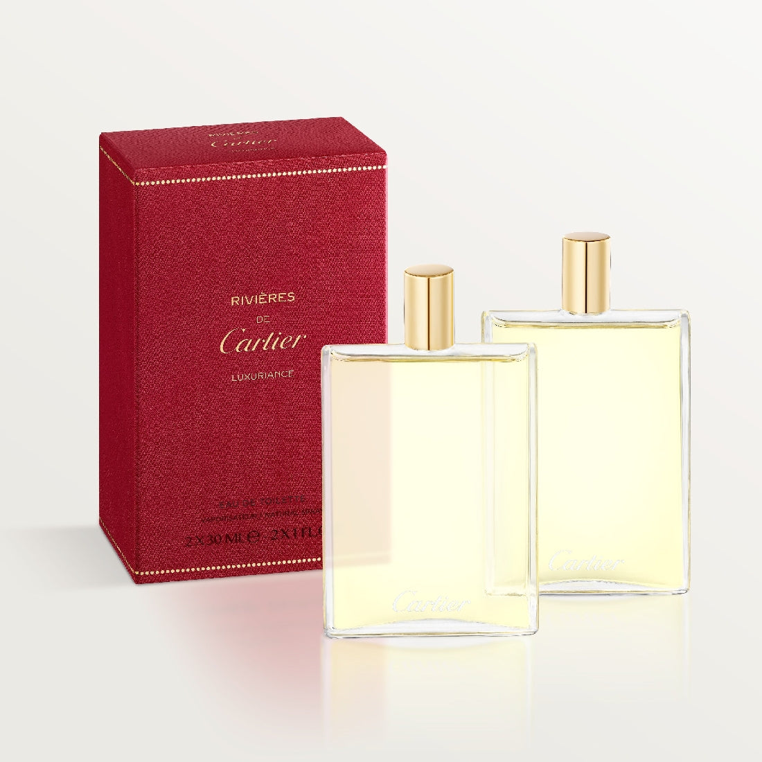 Recharges Eau de Toilette Rivières de Cartier Luxuriance 2x30ml