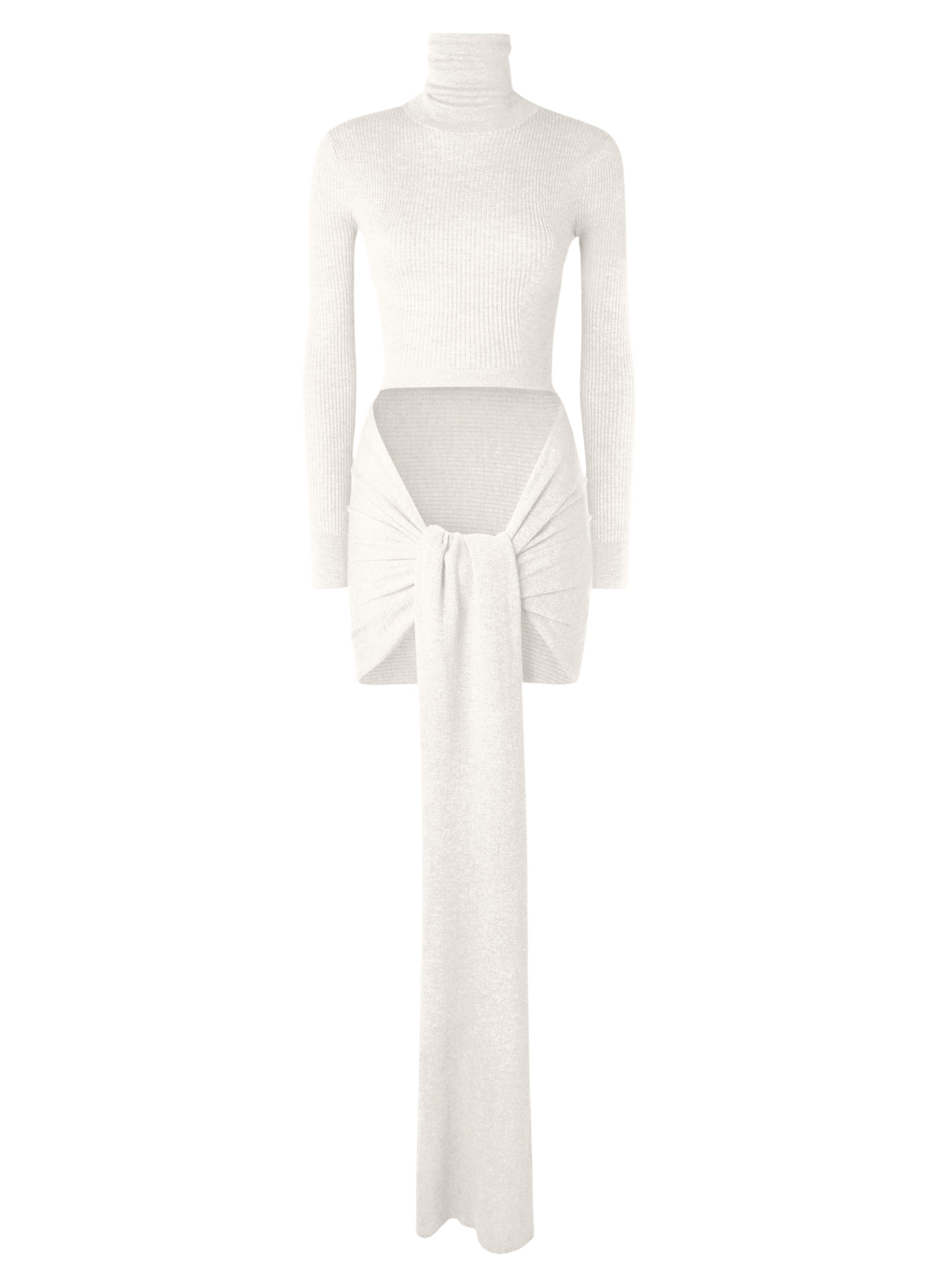 Pull doux en cachemire et soie - Sable