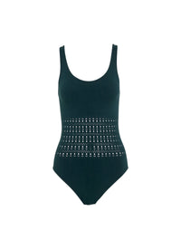 Maillot de bain une pièce Vienne - Vert foncé