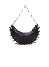 Sac Half moon chain - Noir