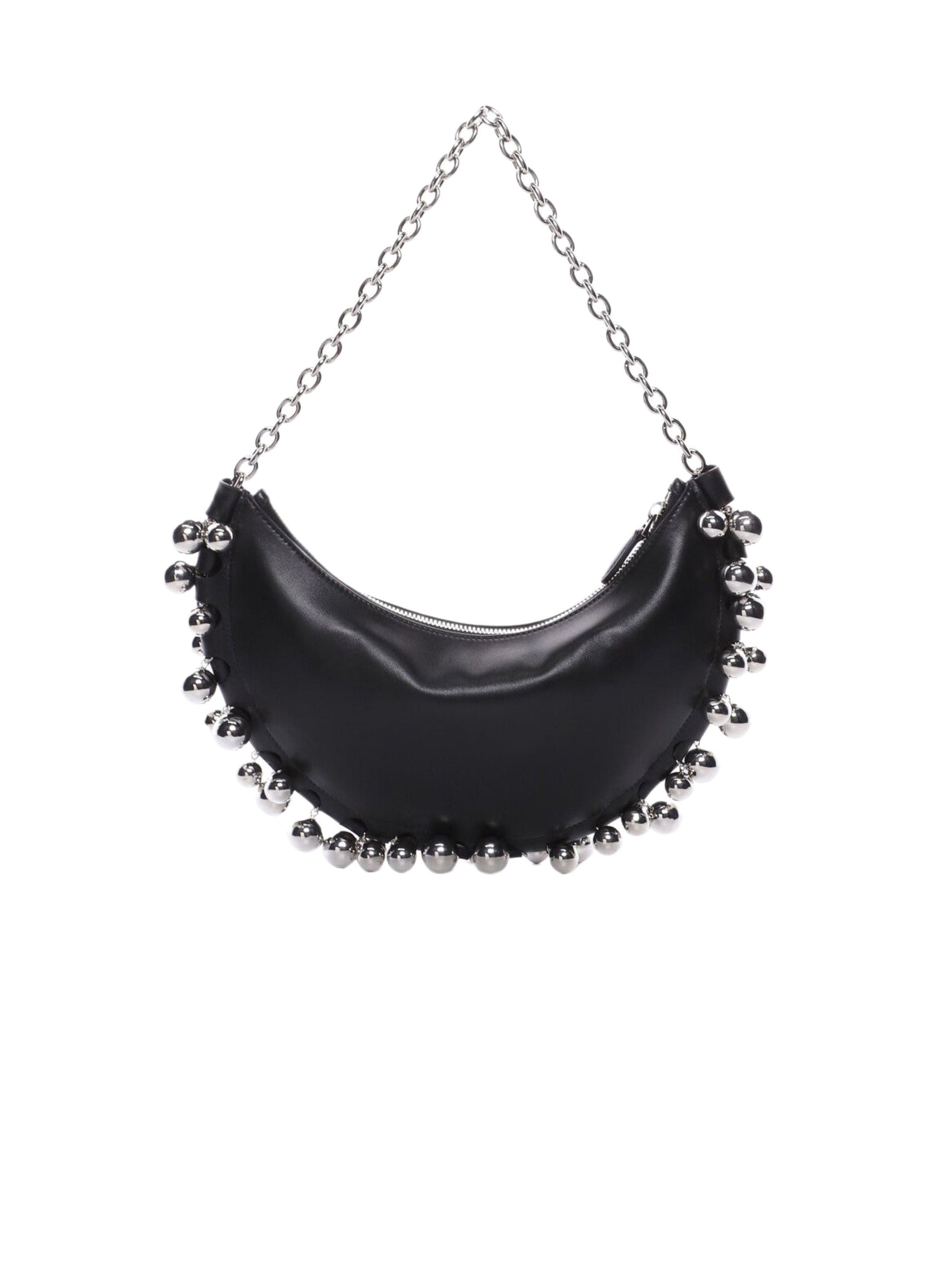Sac Half moon chain - Noir