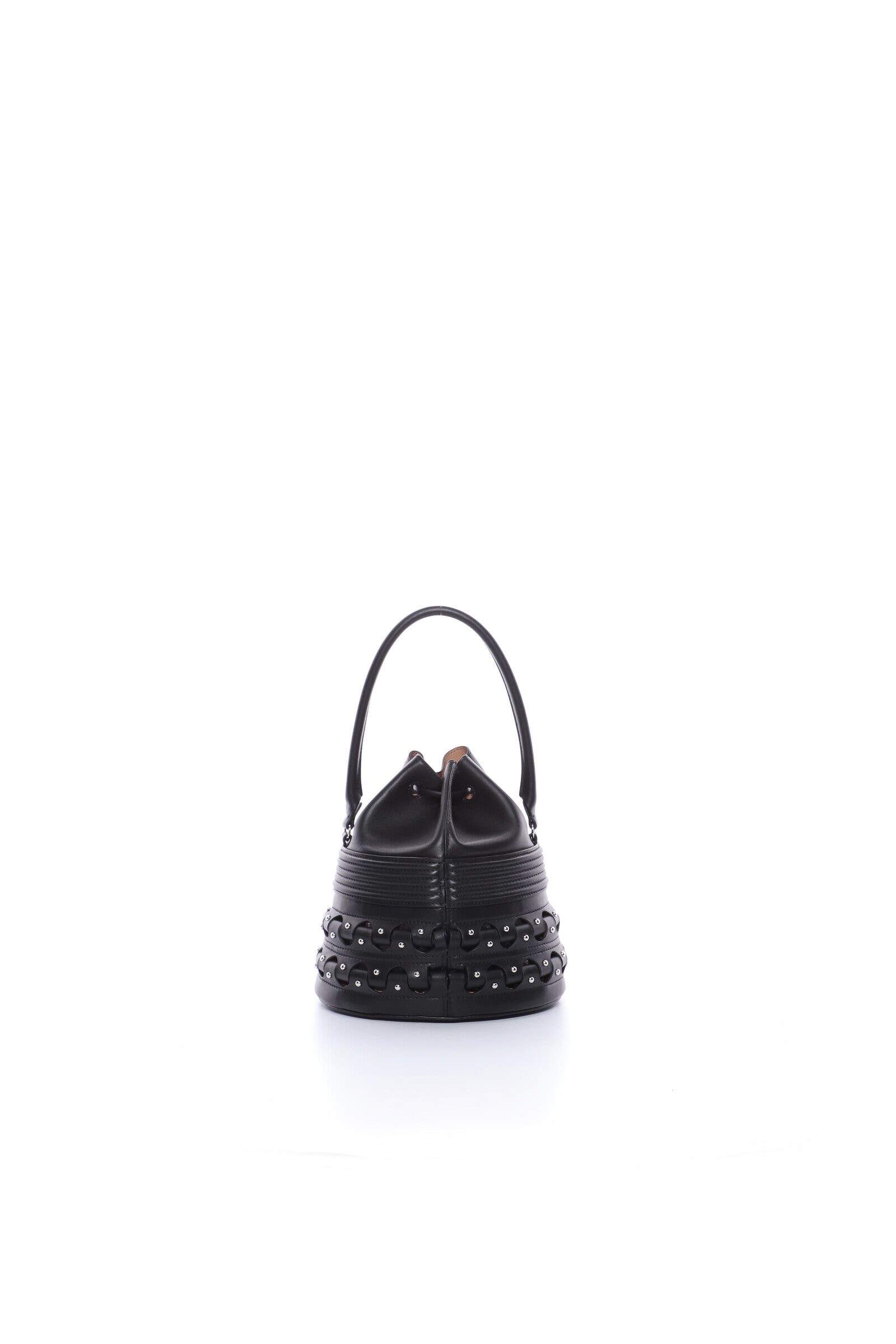 Corset Bucket bag - Black intense
