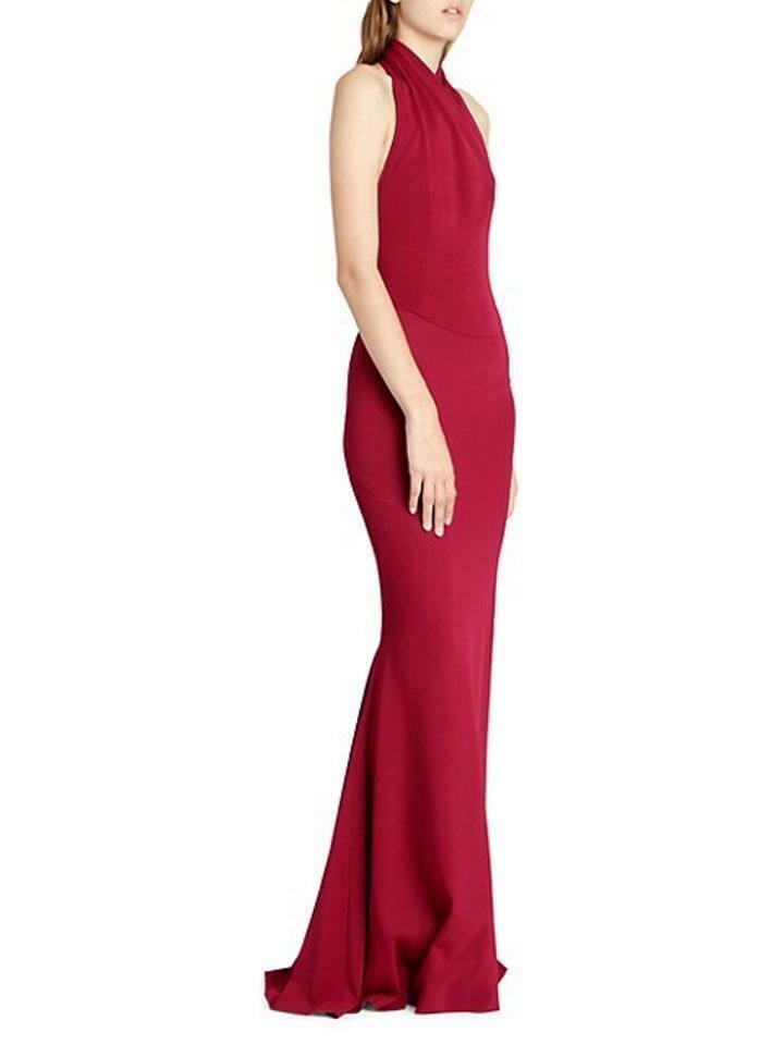 Robe sirène dos nu - Magenta