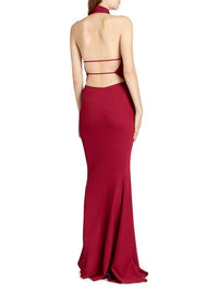 Robe sirène dos nu - Magenta