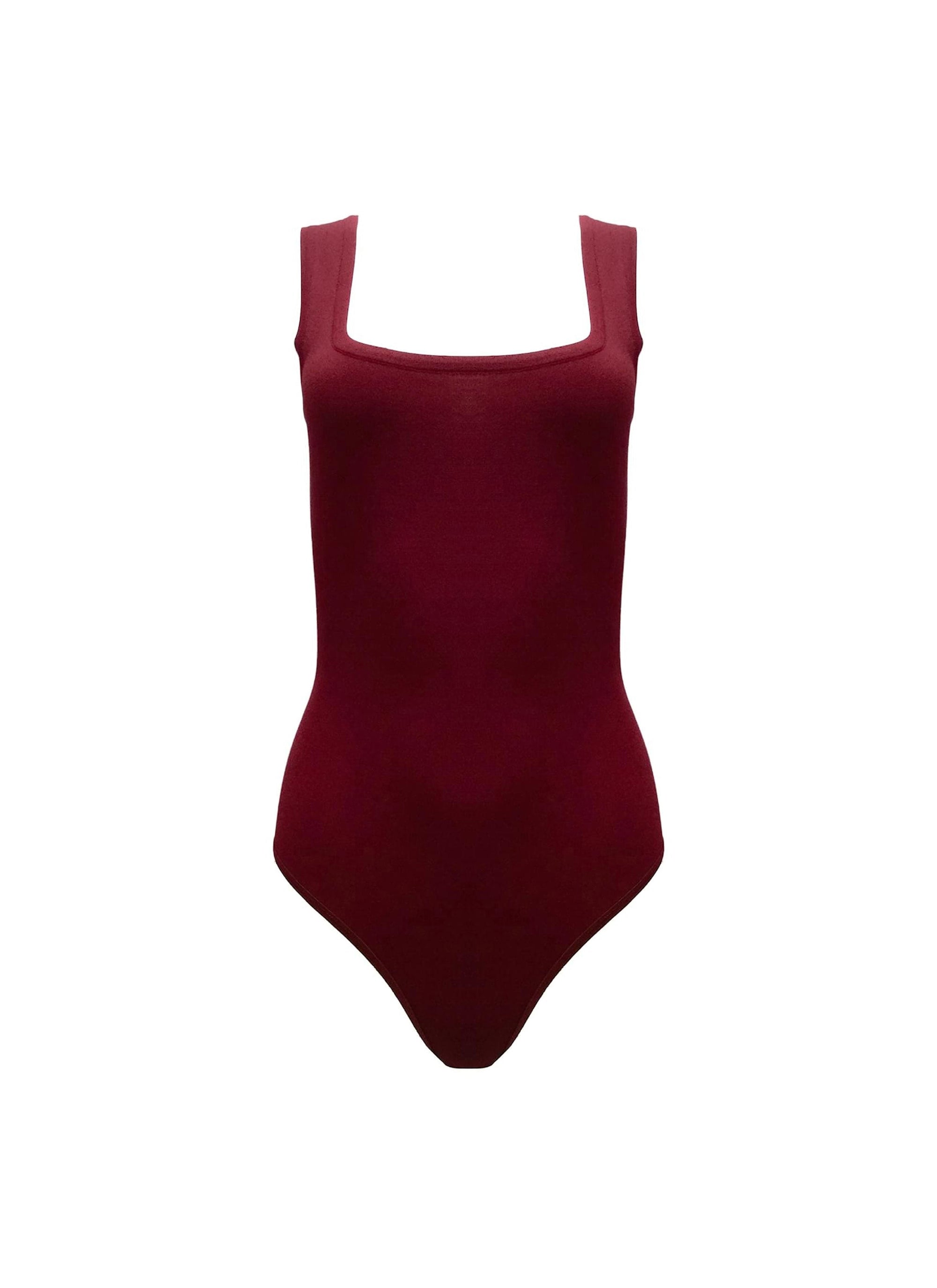 Body sans manches - Grenat