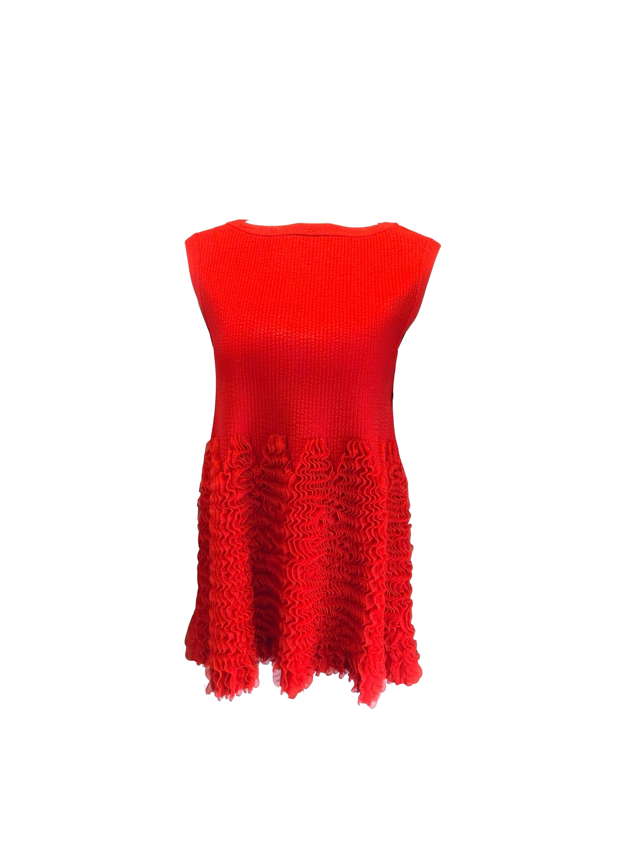Pull sans manches - Ecarlate