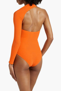 Maillot de bain asymétrique - Orange