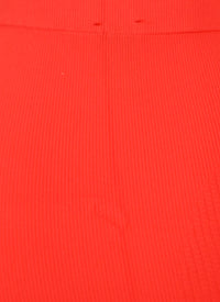 Fond de jupe - Rouge Abricot