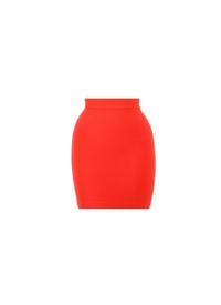 Fond de jupe - Rouge Abricot