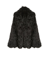 Cape coat - Black