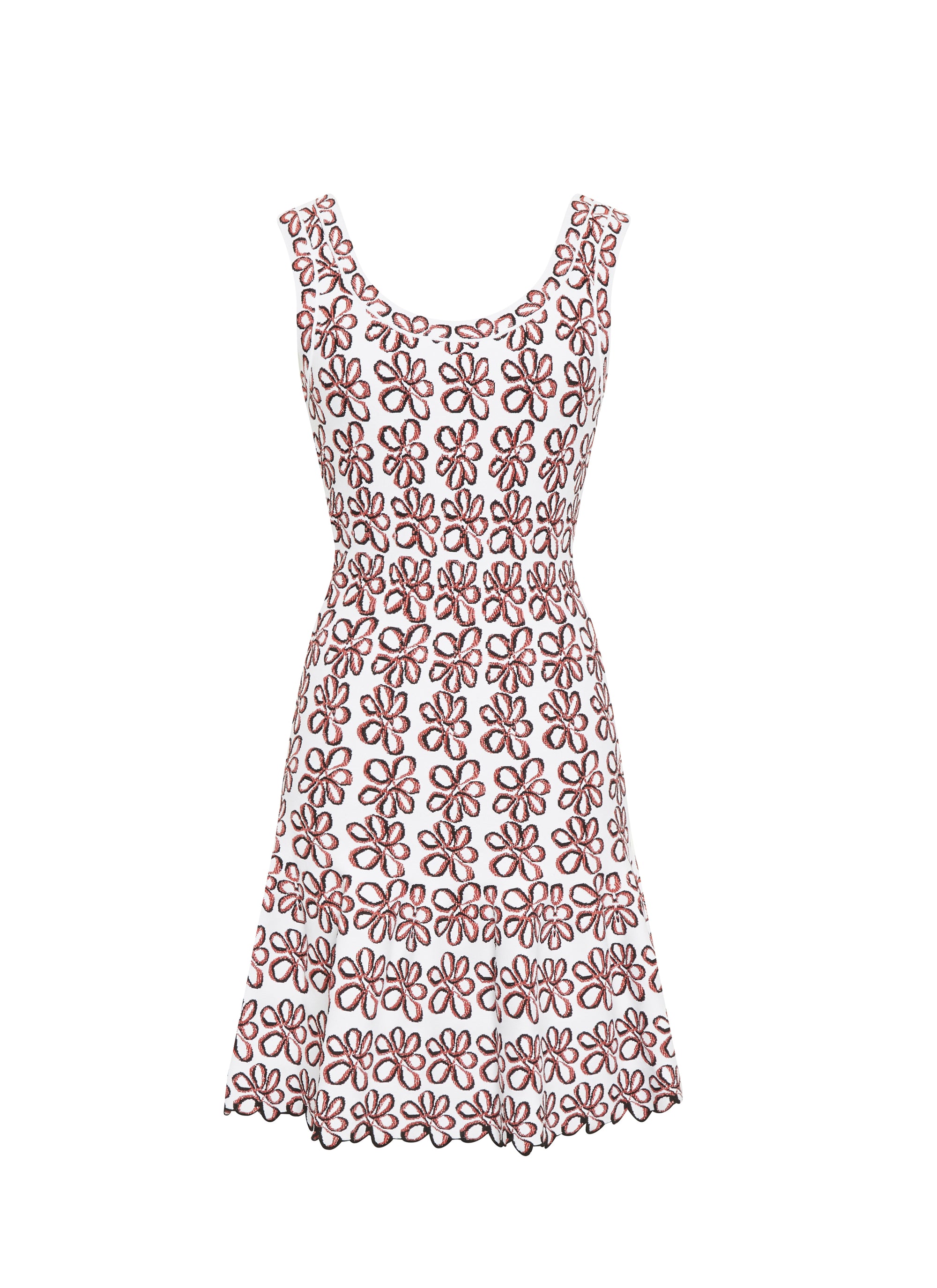 Robe sans manches Astragale en maille - Desert & Multicolore