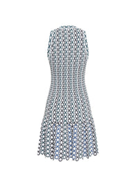 Robe sans manches Pirouette en maille - Multicolore