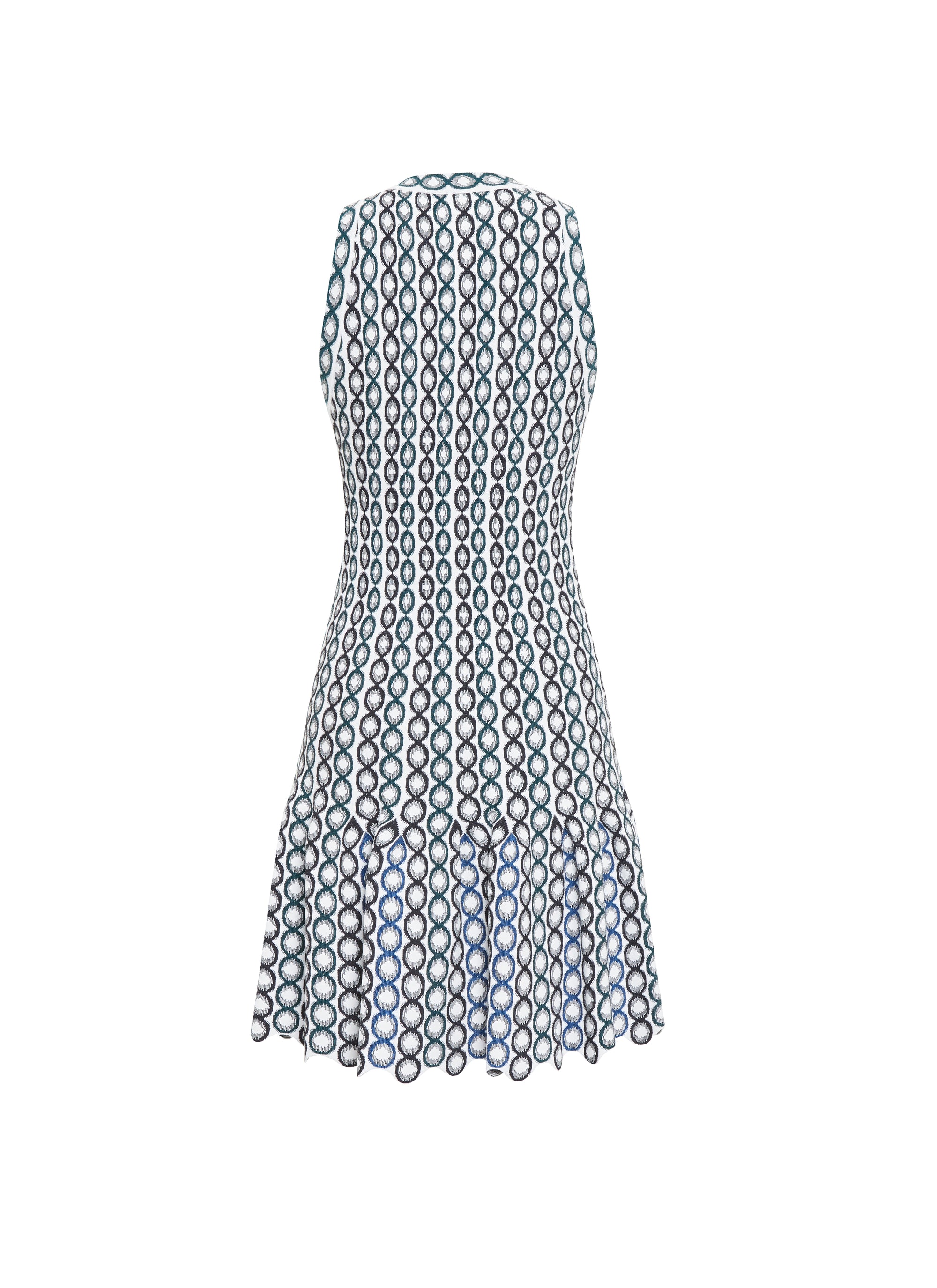 Robe sans manches Pirouette en maille - Multicolore