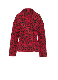 Veste Iris - Noir & Rouge