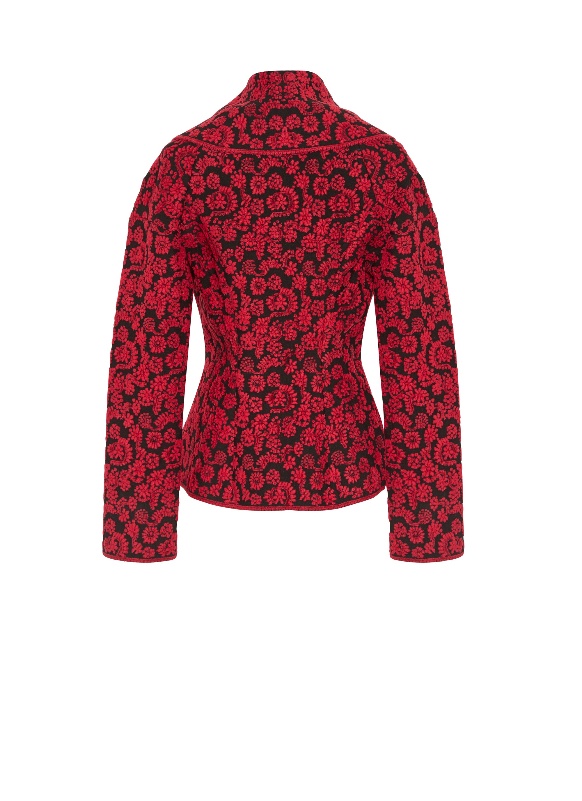 Veste Iris - Noir & Rouge