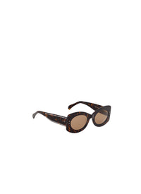 Tortoiseshell sunglasses - Brown & Silver