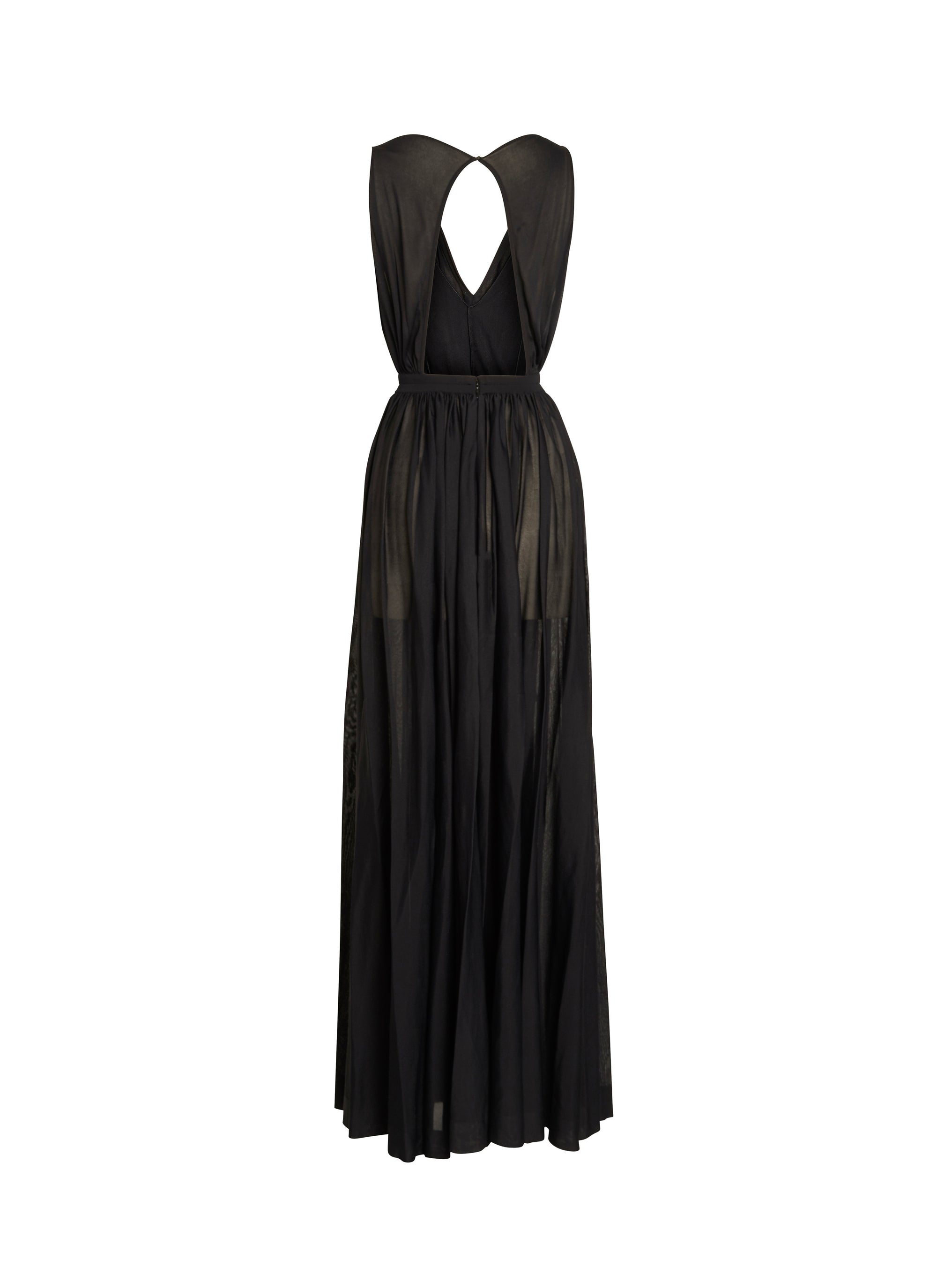 Robe sans manches Déesses - Noir