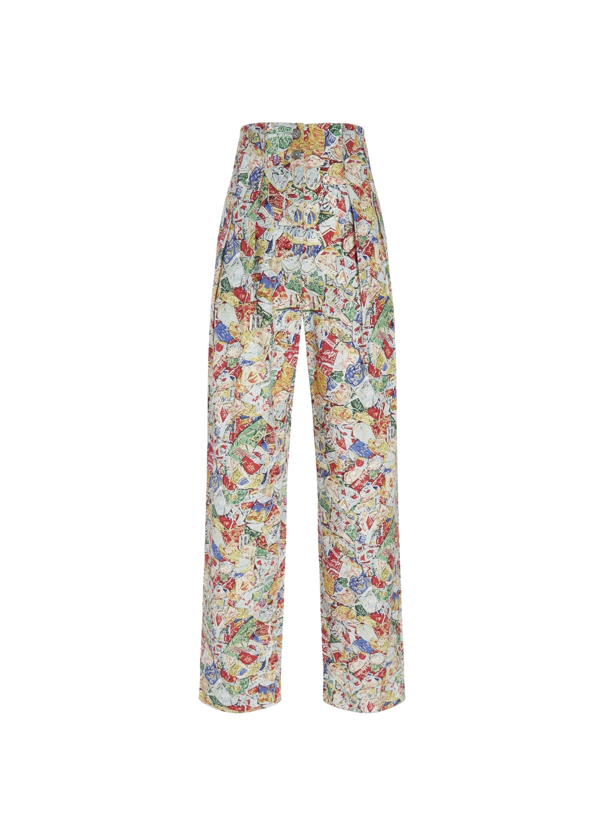Pantalon en popeline cesar - Multicolore