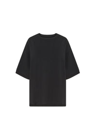 Pull oversize en maille - Noir