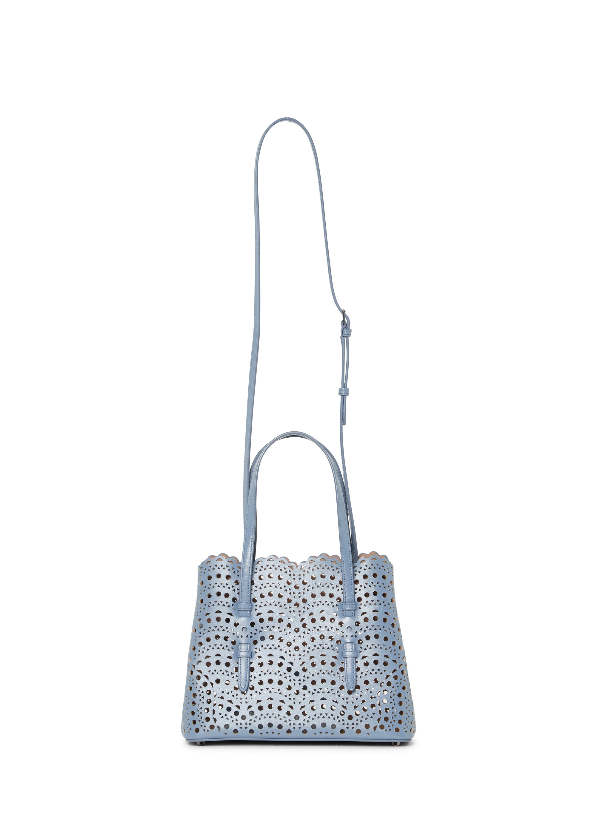 Mina leather tote bag - Embrun