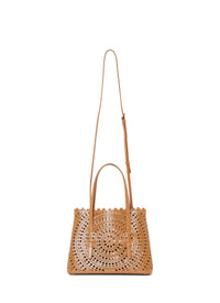 Sac cabas Mina en cuir - Tan Clair